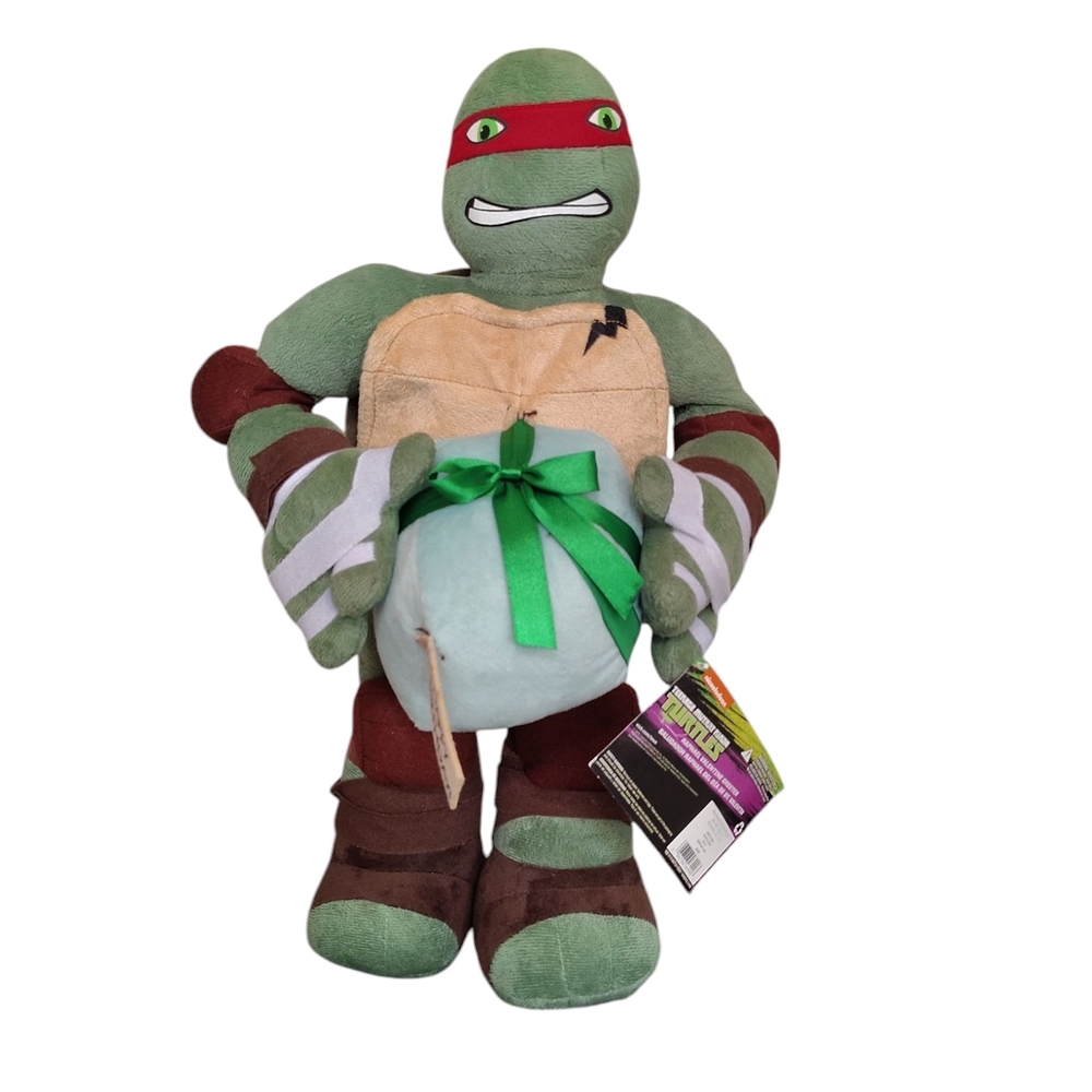 Green and Brown Reptile Plush Toy